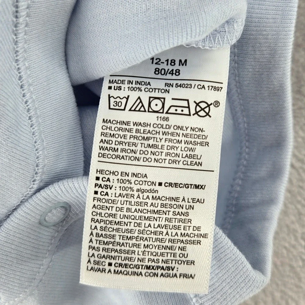 Old Navy NWT 12-18M‎ My 1st Hanukkah Bodysuit Baby Boy Girl Blue Holiday